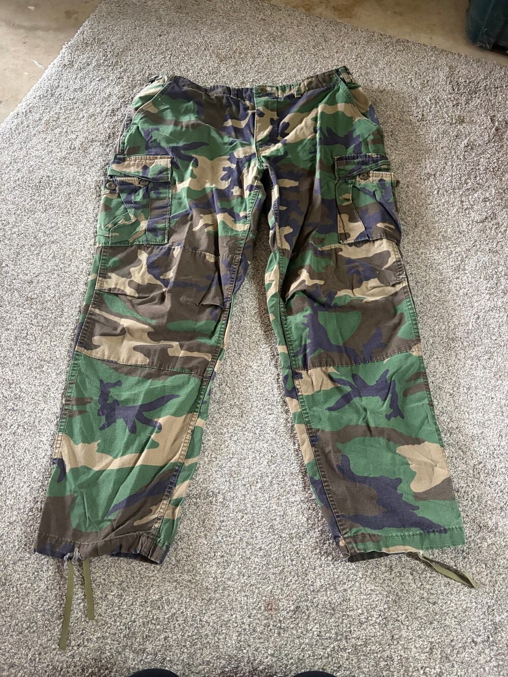 Vintage Rothco Military camo pants